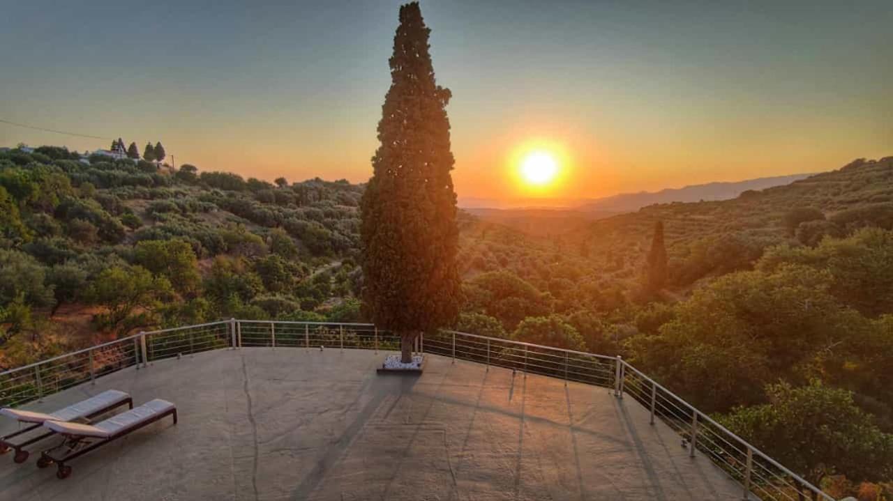 Villa Irini - Cretan Luxury Villa With Amazing View Paraspori  Екстериор снимка