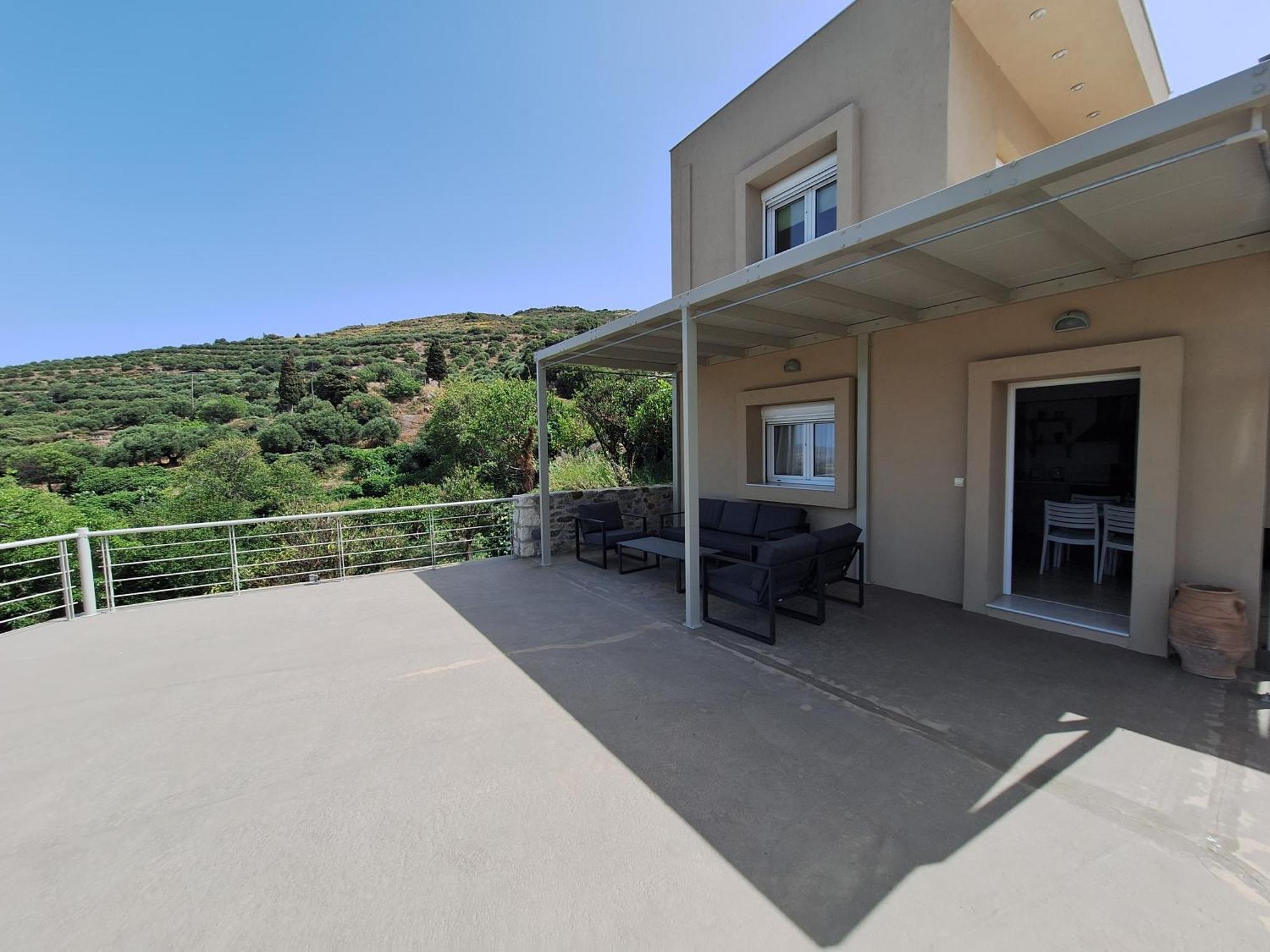 Villa Irini - Cretan Luxury Villa With Amazing View Paraspori  Екстериор снимка