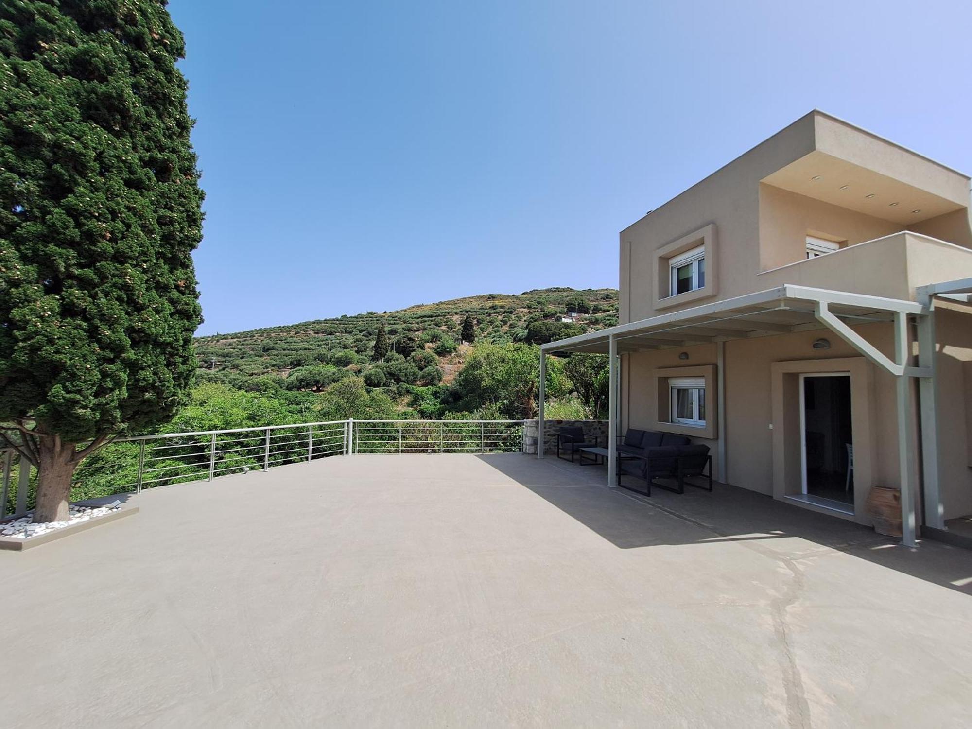 Villa Irini - Cretan Luxury Villa With Amazing View Paraspori  Екстериор снимка