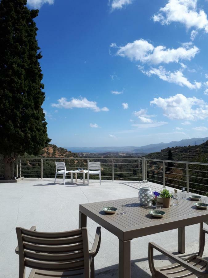 Villa Irini - Cretan Luxury Villa With Amazing View Paraspori  Екстериор снимка