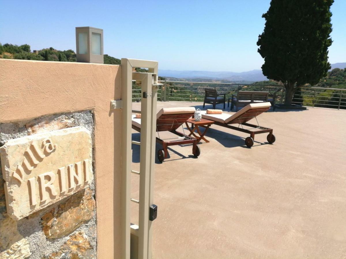 Villa Irini - Cretan Luxury Villa With Amazing View Paraspori  Екстериор снимка
