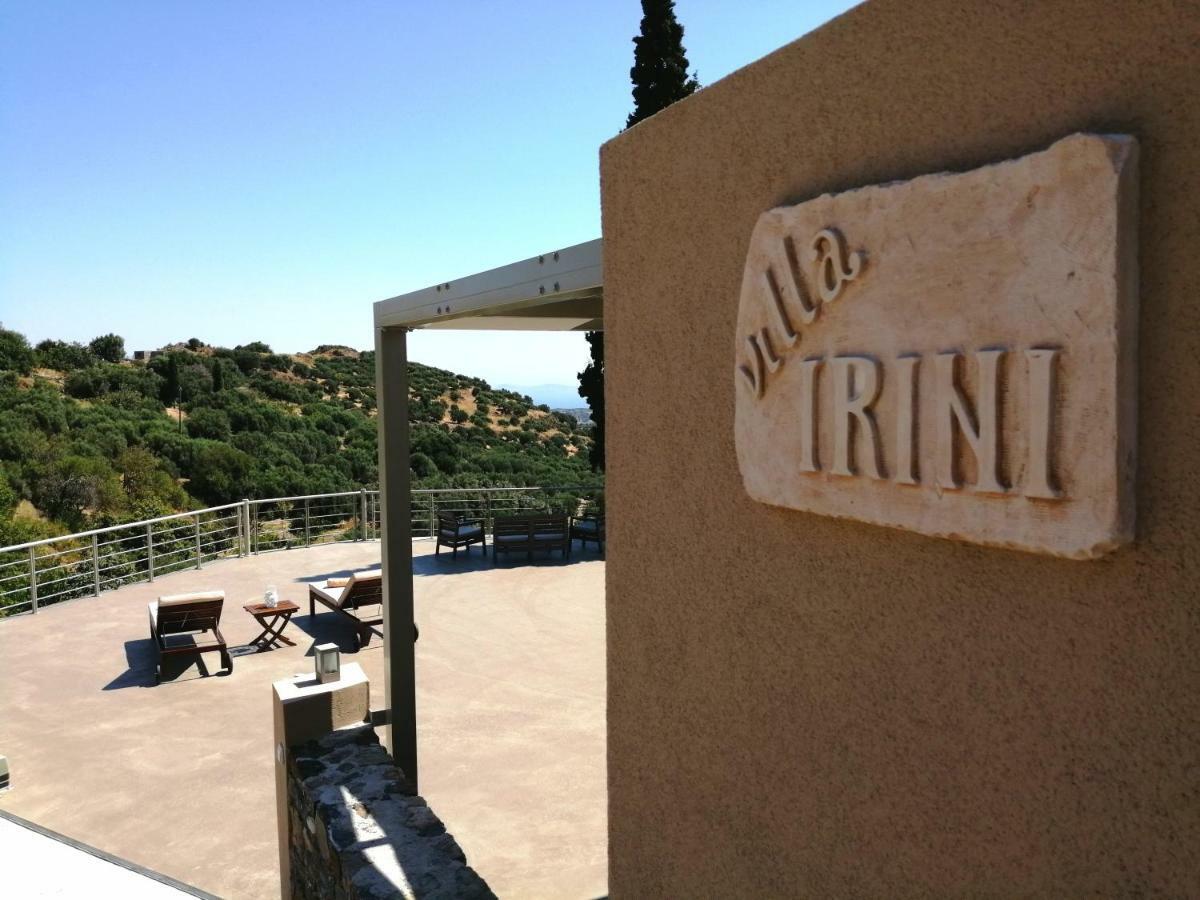 Villa Irini - Cretan Luxury Villa With Amazing View Paraspori  Екстериор снимка
