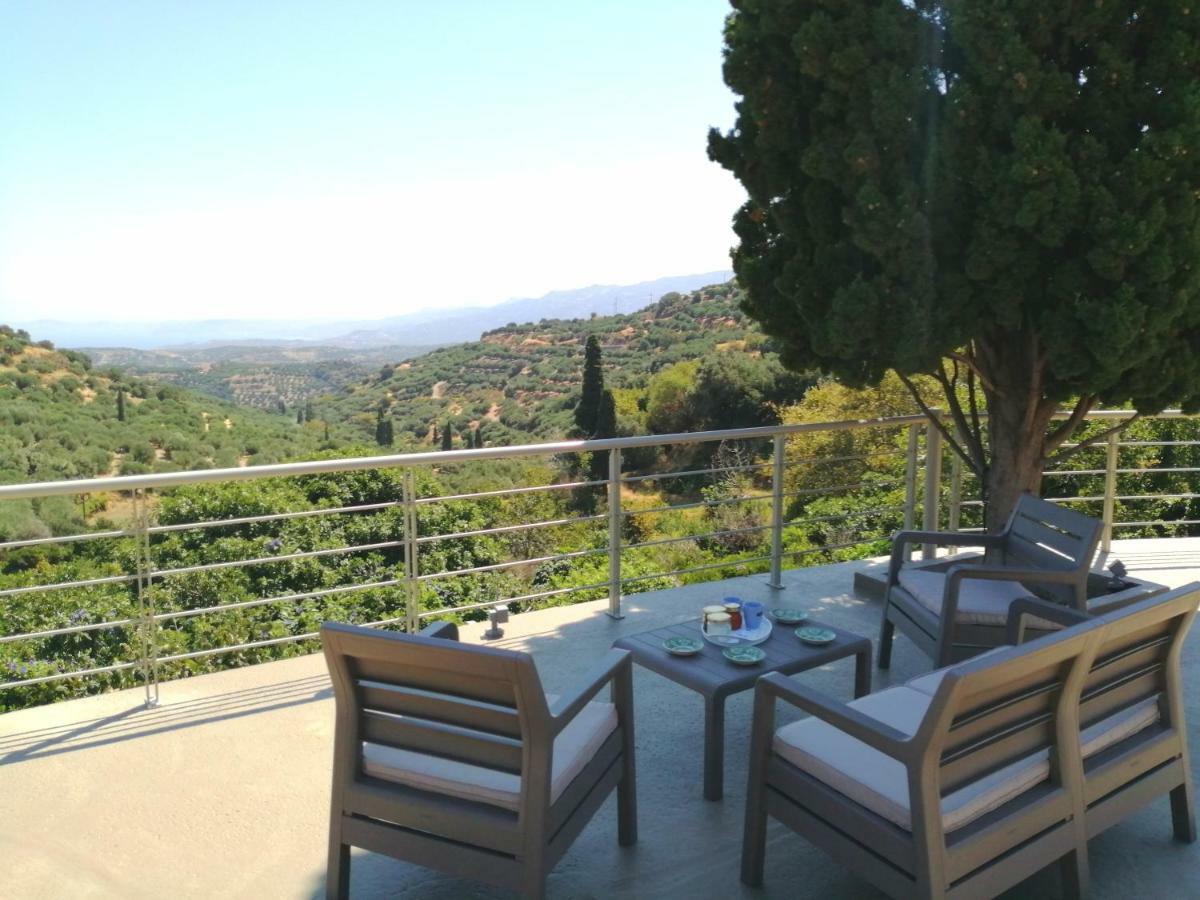 Villa Irini - Cretan Luxury Villa With Amazing View Paraspori  Екстериор снимка