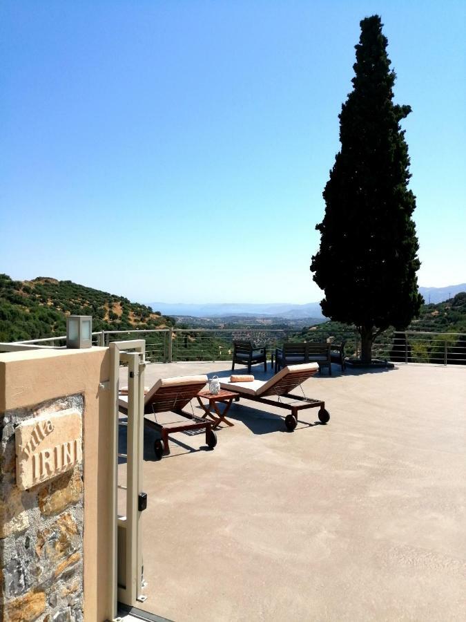 Villa Irini - Cretan Luxury Villa With Amazing View Paraspori  Екстериор снимка